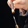 Faca para Chá Pu'Er de Madeira Ébano, Agulha de Chá, Abridor de Brique de Chá, Cone de Chá, Ferramenta para Abrir Bolos de Chá Pu'Er, Acessórios para Conjunto de Chá Seis Cavalheiros