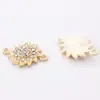 Explosiones de Amazon accesorios de girasol DIY aleación flor diamante accesorios accesorios para ropa accesorios comercio exterior