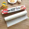 Papel de Aceite de Silicona Antiadherente Papel Absorbente de Aceite para Hornear Pastel Eejiao Horno Bandeja para Hornear Barbacoa Carne Freidora de Aire