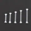 Explosiones transfronterizas de Amazon piercing corporal traje invisible combinación uña de labio uña de ceja uña de ombligo uña de hueso de oreja uña de nariz