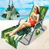 Suministro Exclusivo Transfronterizo de Fundas para Sillas de Playa de Microfibra, Serie de Hojas Impresas Digitalmente en 3D, A partir de una Pieza