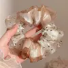 Novo modelo 2026 scrunchie de cetim preto para mulheres, elástico de cabelo de alta qualidade, elástico elegante para rabo de cavalo baixo, acessório de cabelo estilo casual