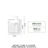 Botella dispensadora de presión de gran capacidad de 200-1000 ml Botella transparente para loción Botella para gel de ducha Gel de manos Botella para champú