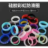 Anillos Antideslizantes de Silicona para Manillares de Vehículos Eléctricos, Mangos de Cañas de Pescar para Motocicletas y Mangos de Cortapelos, Impermeables