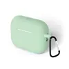 Modelo Nuevo Adecuado para Auriculares Bluetooth Generación Apple Pro3, Estuche Protector Engrosado para AirPods, Estuche para Auriculares con Hebilla Colgante de Silicona
