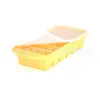 Bandeja de Hielo Grande de Silicona Transfronteriza Molde de Cubitos de Hielo de Grado Alimenticio Molde de Bola de Hielo de Desmoldeo Fácil Congelación Rápida Molde para Hacer Hielo Casero