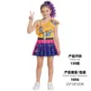 Nuevo disfraz de cosplay de bruja K-POP transfronterizo Mirazoi Lumi traje de baño para niños vestido de Halloween para niñas