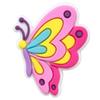 Hebilla de Zapato Mariposa PVC Pegamento Suave Linda Creativa Decoración de Jardín Accesorios para Zapatos Personalizados Dibujos Animados Zapatos con Agujeros Plástico Goteo Venta al por Mayor
