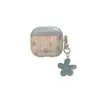 Funda Protectora de Color Primavera con Flores para Auriculares Airpods 4ª Generación para Auriculares Bluetooth Apple 3ª Generación/Pro2ª Generación