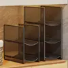 Estante de Almacenamiento para Rizador de Pelo para Baño Debajo del Lavabo, Organizador de Secador de Pelo, Organizador Aislado Anti-Quemaduras para Plancha