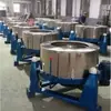 Deshidratador Centrífugo Eléctrico de Alimentos Acero Inoxidable Secador de Frutas y Verduras Equipo de Deshidratación Centrífuga de Tornillo Horizontal de Tres Patas