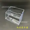 Caixa de Cartões de Visita de Plástico, Porta-Cartões de Visita Transparente, Suporte Criativo para Exibição de Cartões, Caixa de Armazenamento de Cartões para Exposições com Impressão de Logo