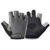 Guantes de Medio Dedo para Fitness para Hombres y Mujeres, Ligeros para Montañismo al Aire Libre y Ciclismo, Protección de Manos, Antideslizantes, Antigripas, Silicona Absorbente de Impactos, Secado Rápido, Transpirables