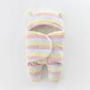 Cobertor acolchoado para bebê recém-nascido primavera, outono e inverno, saco de dormir de algodão anti-susto para segurar o bebê, mantas de bebê