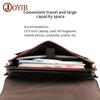 Bolsa Transversal para o Dia a Dia, Pasta, Bolsa Masculina, Couro Crazy Horse, Couro Genuíno, Bolsa de Mão Masculina de Luxo, Bolsa para Laptop de 15,6 polegadas