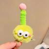 Clip de brote feo de peluche divertido otoño e invierno niña suave adorable accesorios para el cabello pasador clip para flequillo de cabello roto pinza de pico de pato tocado