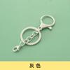 Color paint key chain hanging 303 lobster key chain metal key ring diy jewelry pendant material accessories