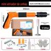Atacado do Fabricante Mini Pistola de Pregos Ferramenta de Teto para Encanadores e Eletricistas, Pistola de Pregos, Cartão de Teto, Fixador de Cartão em Linha