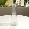 Vaso de Vidro Criativo Novo Estilo Europeu para Cintura Estilo Simples Clássico Tamanho Grande Vaso de Flores Ornamentos para Mesa de Bar da Sala de Estar