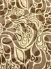 Tecido estampado em chiffon com recorte para vestidos femininos de primavera e verão, Hanfu estilo chinês, lenços de seda, xales e têxteis