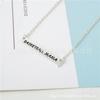Collar de aleación con forma de mamá de baloncesto, joyería europea y americana, delicada cadena de clavícula para mamá de baloncesto, venta al por mayor