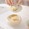 Tapa de cuenco de osmanthus para goldfish, tapa de platillo, cenicero para plantas, tapa de tetera, accesorios para ceremonia del té Kung Fu, pequeños adornos para mesa de té