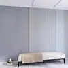 Fondo de Pantalla para Transmisión en Vivo con Rejilla Geométrica Minimalista Nórdico Cabecera de Dormitorio Tela de Pared Color Morandi Sala de Estar Sofá Hotel Tela de Pared