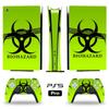 Em estoque Adequado para PS5Pro Adesivo Pain Adesivo Game Host Adesivo Colorido PS5 Digital Adesivo Corpo Inteiro Alça Antiderrapante