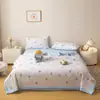 Colcha de Ar Condicionado Estampada de Algodão de Xinjiang, Colcha Fina de Verão, Núcleo de Colcha, Colcha Refrescante de Verão, Colcha Refrescante de Verão Nuvem, Colcha para Sono Profundo, Transfronteiriço