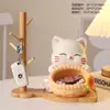 Luxo Leve de Alta Qualidade Pato Feliz Armazenamento de Chaves Decorações de Resina para Desktop Presentes de Inauguração de Casa Sala de Estar Decoração de Casa