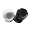 Carcasa de Luminaria Spot LED de Montaje Superficial Planeta Negro y Blanco Malla de Panal Spot Antideslumbrante con Kit de Ángulo Ajustable