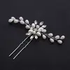 Pasador de Pelo con Forma de U de Perlas y Pedrería Estilo Coreano Accesorio para Peinado de Novia Recogido Horquilla de Pedrería Hecha a Mano Accesorio para Peinado de Maquillaje de Boda Venta al por Mayor