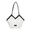 Bolso de Pana de Moda de Gran Capacidad Nuevo Otoño Bolso de Mujer Bolso Tote Versátil de Moda para Viajar al Trabajo Nuevo 2025