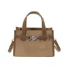Bolsa de Moda Retrô para Mulheres, Design Mosaico, Novo Modelo 2026, Bolsa de Ombro e Transversal Versátil de Alta Qualidade, Pequena Bolsa de Mão Quadrada para Mulheres