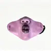 Máscara de payaso de media cara máscara divertida máscara de látex de media cara actuación de danza vestido máscara de truco al por mayor