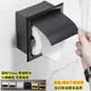 Portarrollos de Papel Higiénico Empotrado, Caja para Rollo de Acero Inoxidable Oculta Montada en Pared, Estante Pequeño de Almacenamiento para Nicho de Baño