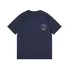 Camiseta Pesada Algodón Puro Ropa para Mujer 230g Algodón Peinado Corte Holgado Manga Corta de Verano Casual Cuello Redondo Ropa de Marca Moderna para Mujer