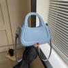 2023 Design Simples Estilo Western Cor Contrastante Sob o Braço Bolsa Feminina Casual Portátil de Ombro Moda Cor Doce Pequena Bolsa Quadrada Tendência