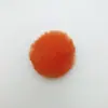 Shangtuo 7.5cm Venta al por mayor de colgantes de bola de pelo de conejo rex sintético, accesorios y componentes de fieltro