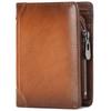 Cartera de cuero transfronteriza para hombre 30% de descuento moda corta simple cartera de cuero de primera capa cartera de color Guangzhou al por mayor