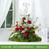 Hy-Ak7 Plantas Verdes Artificiales Plantas Falsas Biónicas Interiores Adornos Florales Biónicos Adornos de Paisajismo Decoración de Alta Gama
