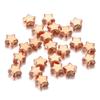 Brincos Pulseira Contas Estrela de Cinco Pontas 6-9mm Contas Espaçadoras Acessórios para Joias DIY Contas Espaçadoras Contas Perfuradas