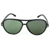 Óculos de Sol Retro com Armação Oval Sentido Avançado Óculos de Moda Tendência Cool Óculos Polarizados Protetor Solar para Exterior Homem 001