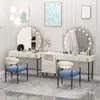 Tocador de Maquillaje de Lujo Ligero para Estudio Fotográfico con Luz Tocador Profesional de Vestir para Fotografía de Bodas Salón de Belleza Estudio Maquillador