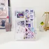 Set de Regalo Creativo de Kuromi de Dibujos Animados con Pegatinas para Scrapbooking Estudiantil DIY, Material de Pegatinas Guka, Juguete para Scrapbooking