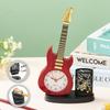 Despertador Creativo Contenedor de Lápices Violín Cubeta de Almacenamiento de Escritorio para Estudiantes Oficina Adornos de Reloj de Escritorio Regalos de Vacaciones