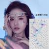 Novos Adesivos de Tatuagem para Mulheres Xiaohongshu Popular Novos Adesivos de Tatuagem de Borboleta Estilo Igual Douyin Estilo Igual Douyin Kuaishou