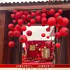 Lanternas de decoração de casamento, luzes de fada para a entrada do quarto de casamento, arranjos de casamento, lanternas de papel, decorações de quintal rural