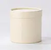 Paquete de Flores Caja de Flores Caja de Flores Redonda Cubo de Abrazo Pequeño Floristería Arreglo Floral Caja de Flores Cubo de Flores Redondo Caja de Flores de Mano