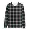 Primavera y Otoño Nuevo Sudadera de Hombre de Manga Larga con Cuello Redondo Simple Casual con Estampado Digital 3D de Cuadros Florales